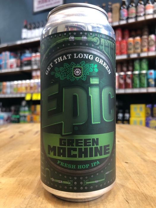 Epic Green Machine Fresh Hop IPA 440ml Can