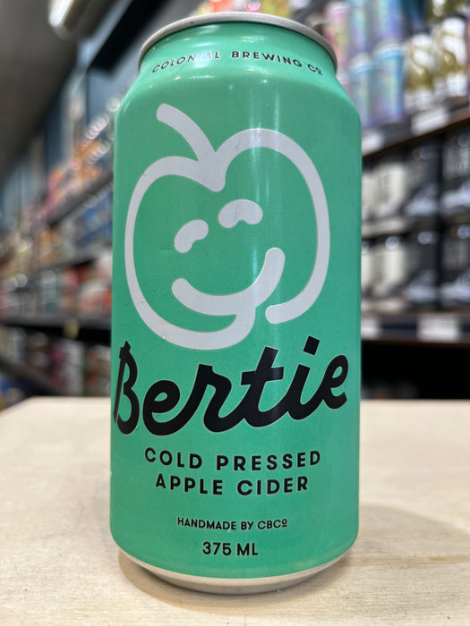 Colonial Bertie Cold Pressed Apple Cider 375ml Can