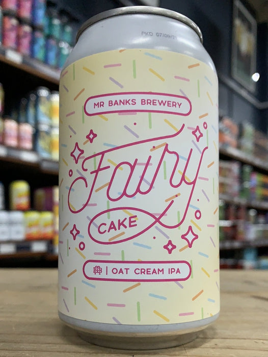 Mr Banks Fairy Cake Oat Cream IPA 355ml Can