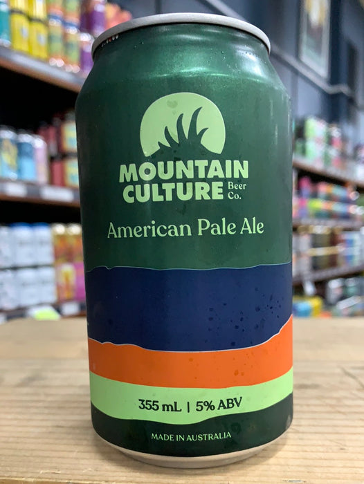 Mountain Culture American Pale Ale 355ml Can