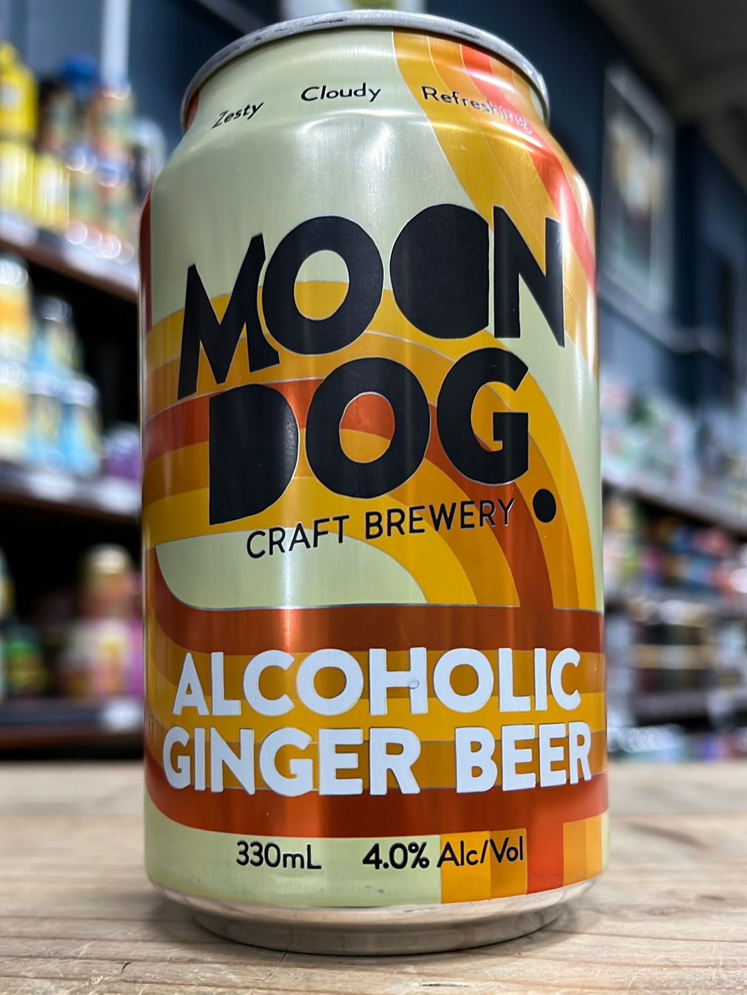 Moon Dog Alcoholic Ginger Beer 330ml Can – Purvis Beer