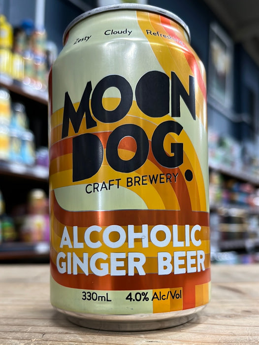 Moon Dog Alcoholic Ginger Beer 330ml Can