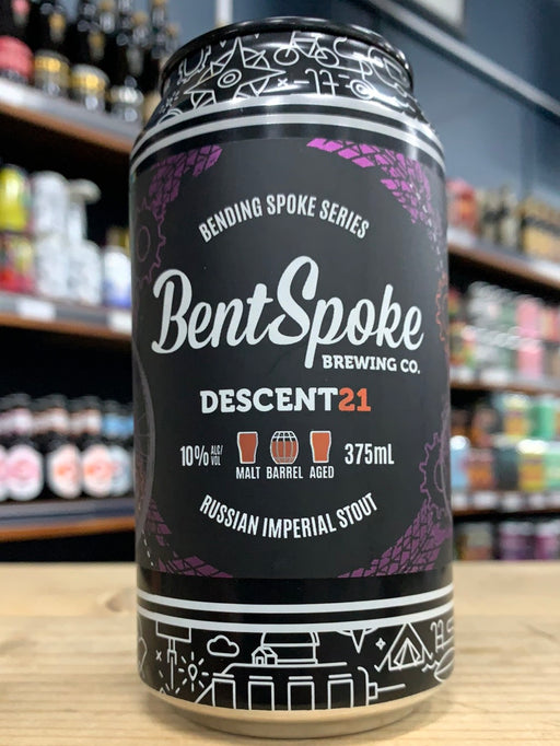 BentSpoke Descent 21 Imperial Stout 375ml Can