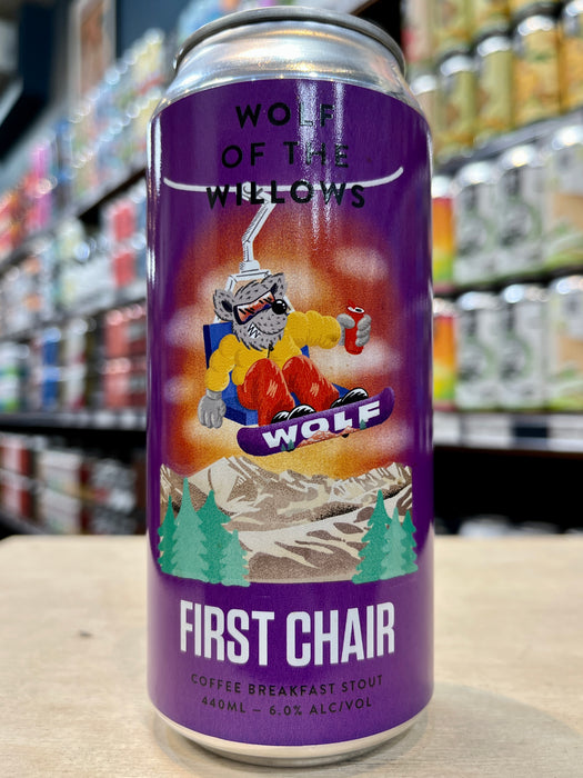 Wolf of the Willows First Chair Coffee Breakfast Stout 440ml Can