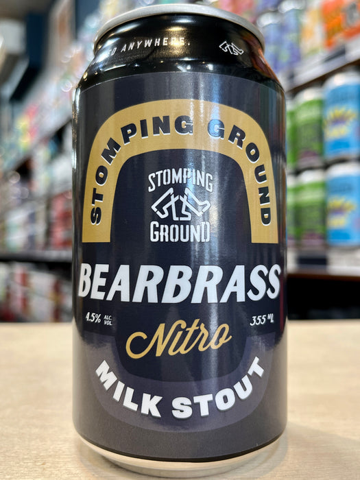 Stomping Ground Bearbrass Nitro Milk Stout 355ml Can