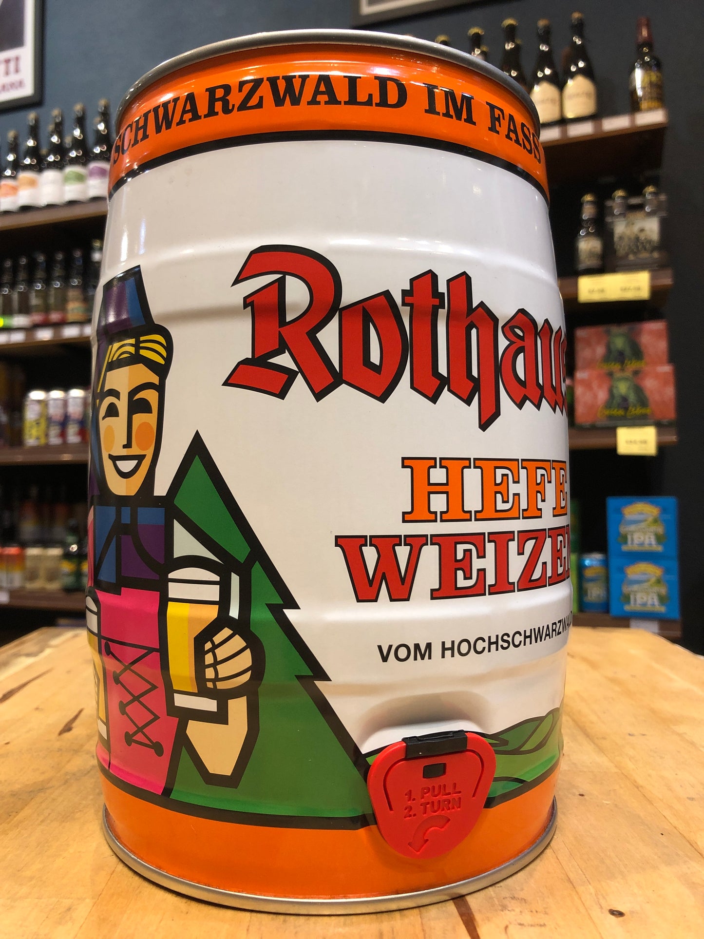 Rothaus Hefeweizen 5 Litre Mini Keg