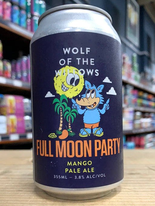 Wolf Of The Willows Full Moon Party Mango Pale 355ml Can