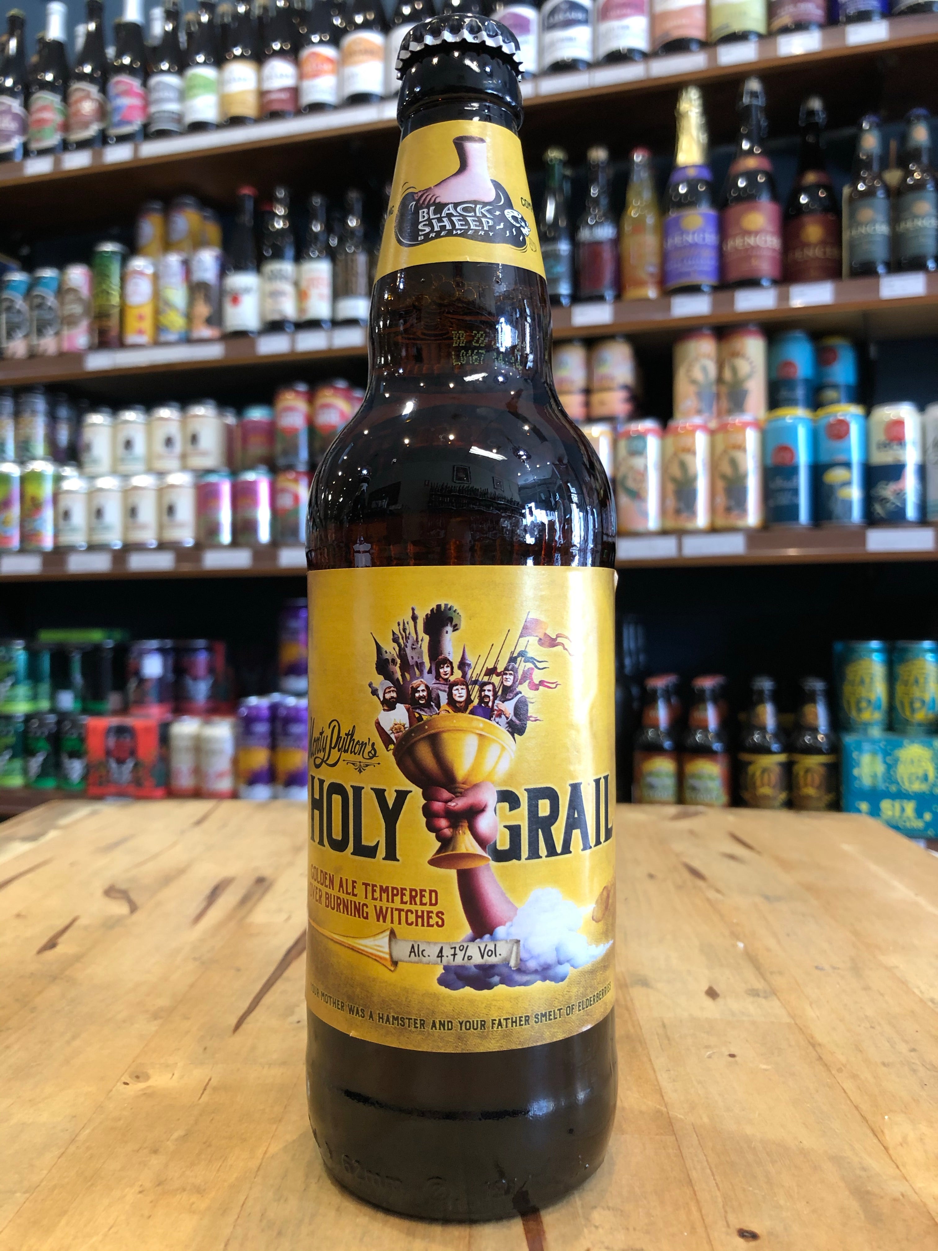Black Sheep Monty Python's Holy Grail Ale 500ml – Purvis Beer