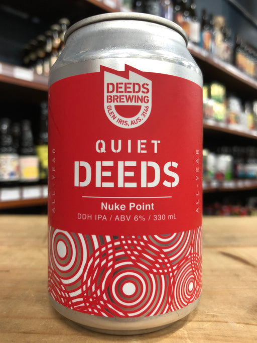 Quiet Deeds Nuke Point DDH IPA 330ml Can