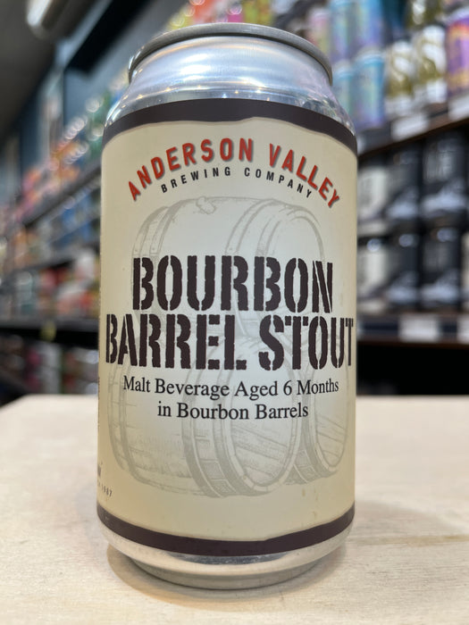 Anderson Valley Bourbon Barrel Aged Stout 355ml Can