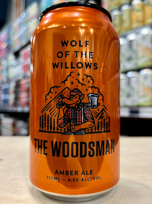 Wolf of the Willows The Woodsman Amber Ale 355ml Can