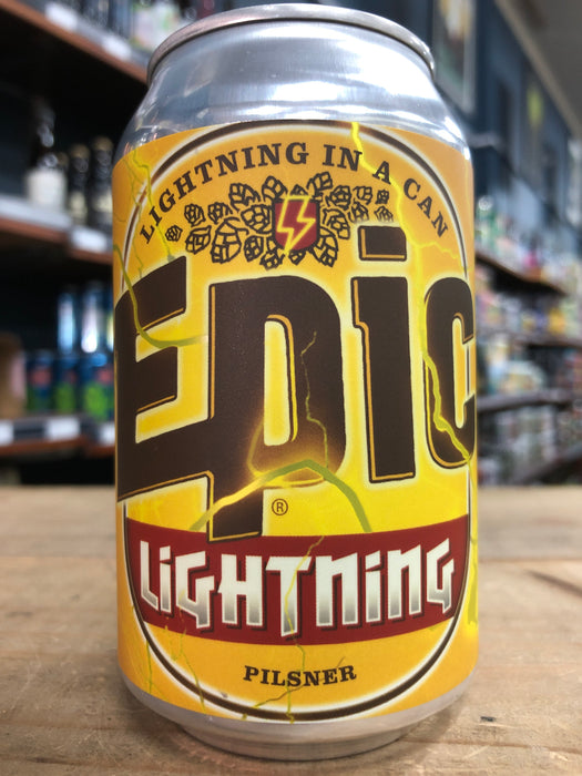 Epic Lightning Pilsner 330ml Can