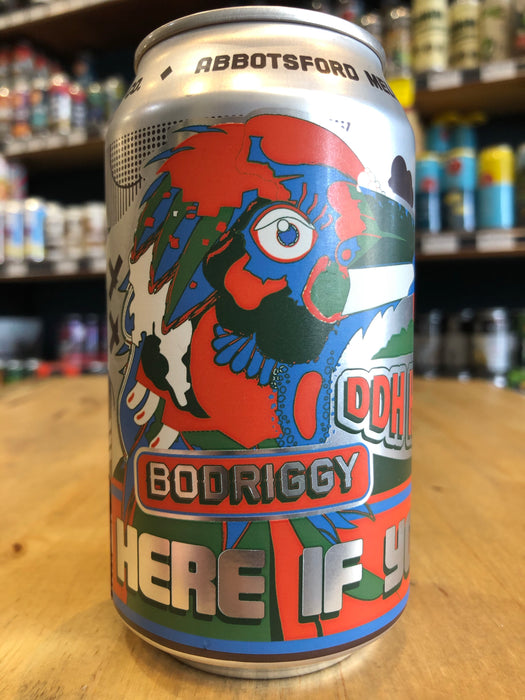 Bodriggy Here If You Need DDH Hazy IPA 355ml Can