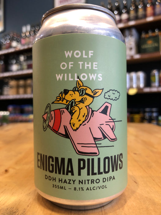 Wolf of the Willows Enigma Pillows 355ml Can