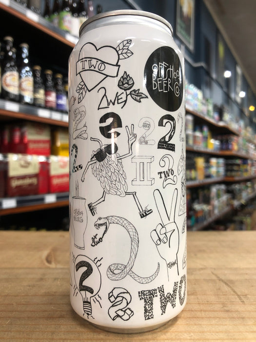 Offshoot 2 (Two) 2nd Anniversary Hazy Double IPA 473ml Can