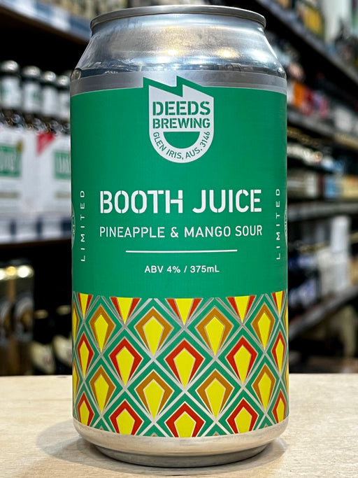 Deeds Booth Juice Pineapple & Mango Sour 375ml Can