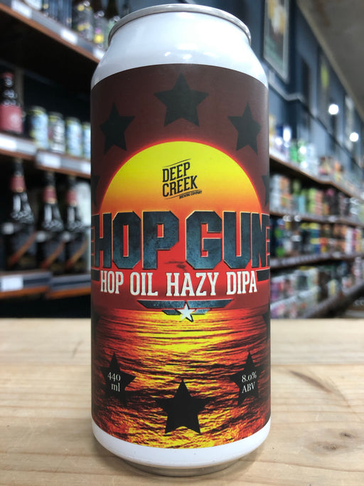 Deep Creek Hop Gun - Hop Oil Hazy 440ml Can