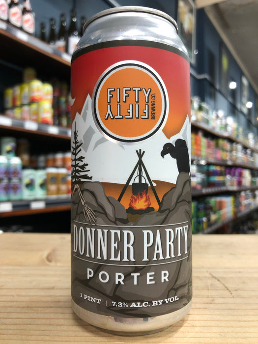 Fifty Fifty Donner Party Porter 473ml Can