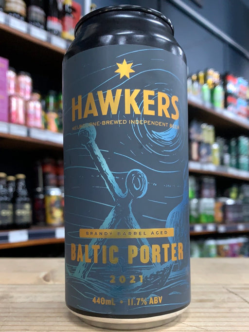 Hawkers Baltic Porter 2021 Brandy Barrel Aged 440ml Can