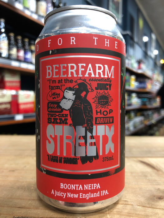 Beerfarm / Street X NEIPA 375ml Can