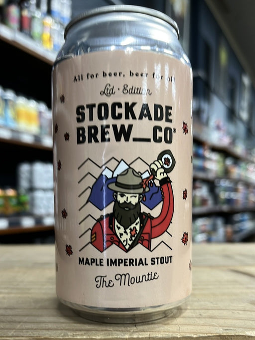 Stockade The Mountie Maple Imperial Stout 375ml Can