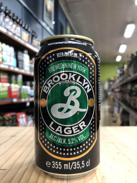 Brooklyn Lager 355ml Can - Purvis Beer