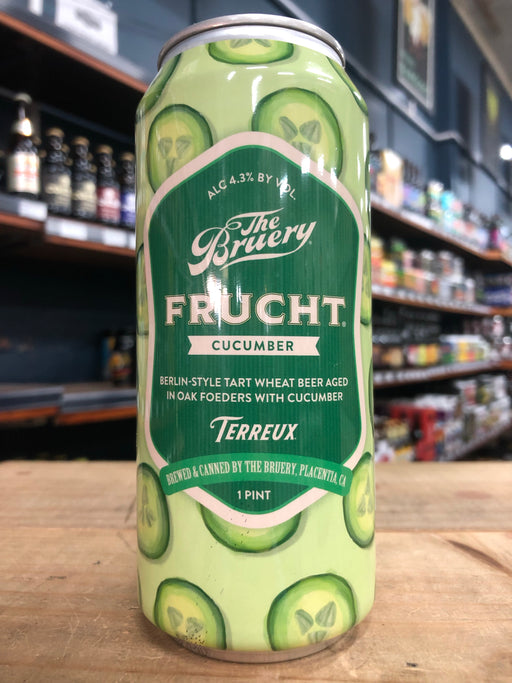 The Bruery Frucht: Cucumber (2019) 473ml Can