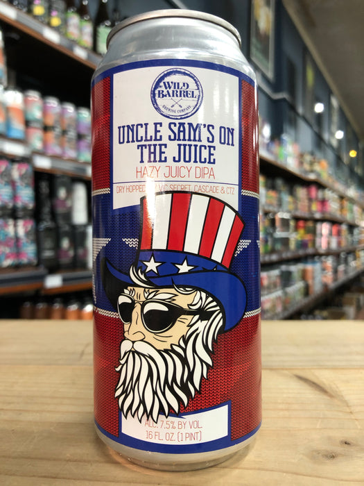 Wild Barrel Uncle Sam's On the Juice 473ml Can