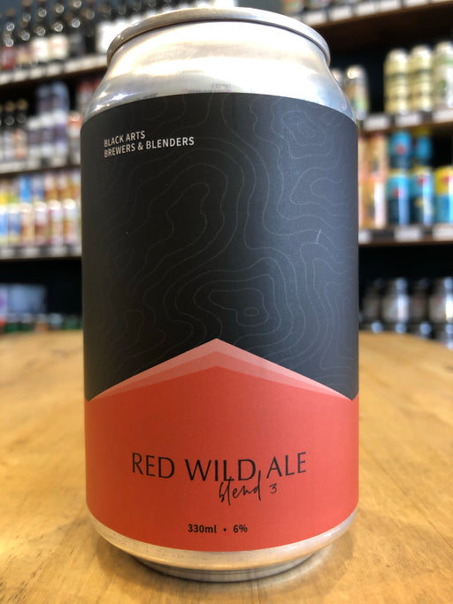 Black Arts Red Wild Ale 330ml Can