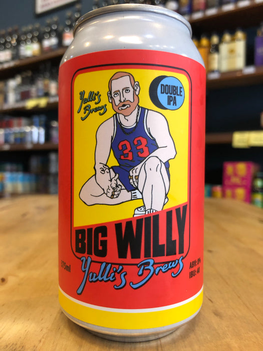 Yullis Big Willy Double IPA 375ml Can