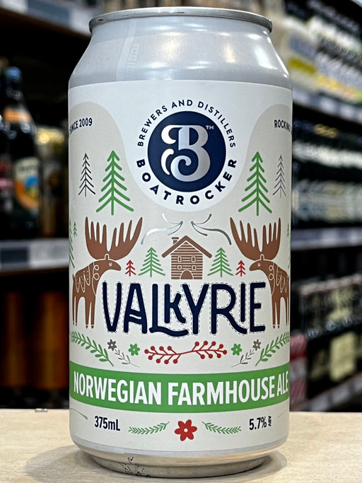 Boatrocker Valkrie Norwegian Farmhouse Ale 375ml Can