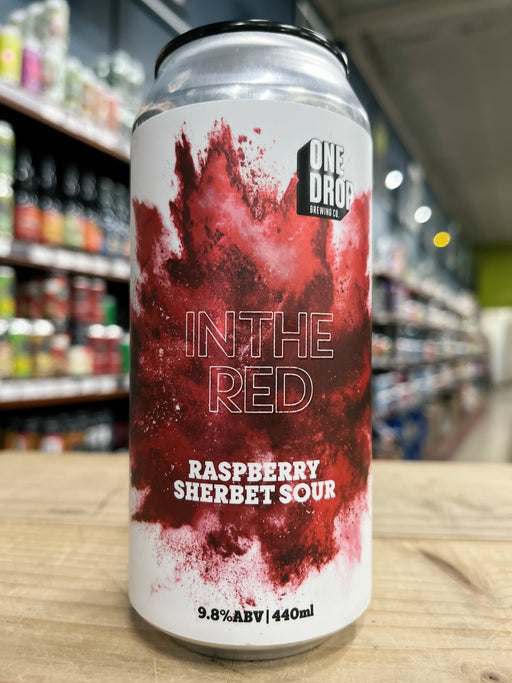 One Drop In The Red Raspberry Sherbet Sour 440ml Can