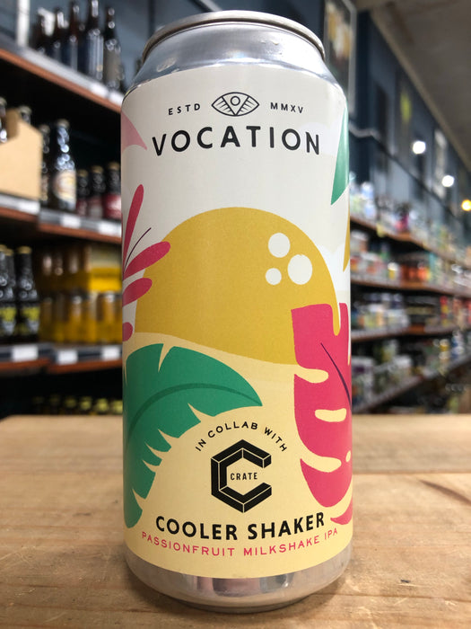 Vocation Cooler Shaker Passionfruit Milkshake IPA 440ml Can
