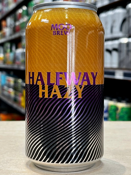 Moo Brew Halfway Hazy IPA 375ml Can