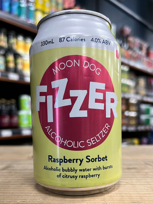 Fizzer Raspberry Sorbet Alcoholic Seltzer 330ml Can