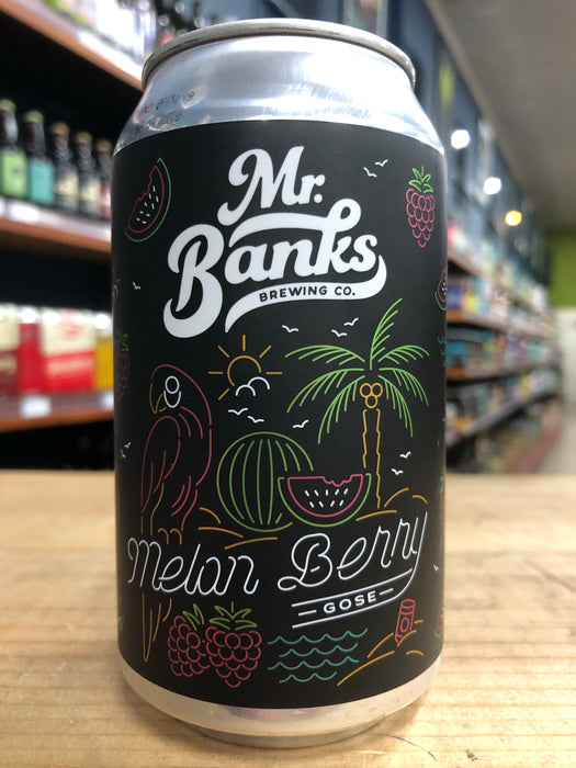 Mr Banks Melon Berry Gose 355ml Can