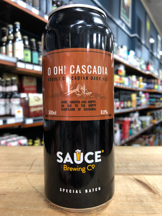 Sauce O Oh! Cascadia - Double Dark Ale 500ml can