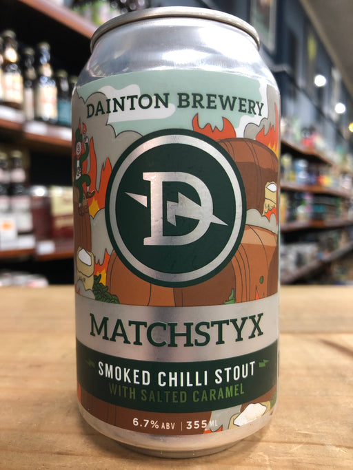 Dainton Matchstyx Smoked Chilli Stout 355ml Can