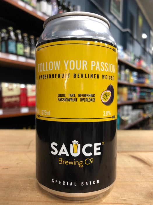Sauce Follow Your Passion Berliner 375ml Can
