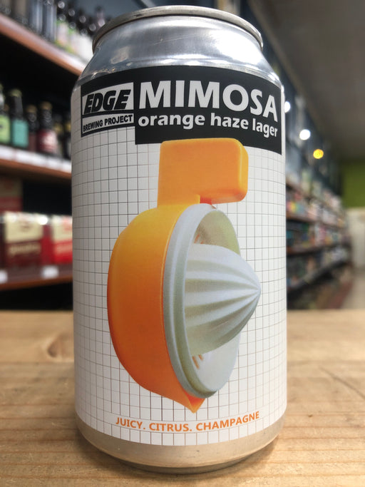 Edge Mimosa - Orange Haze Lager 330ml Can
