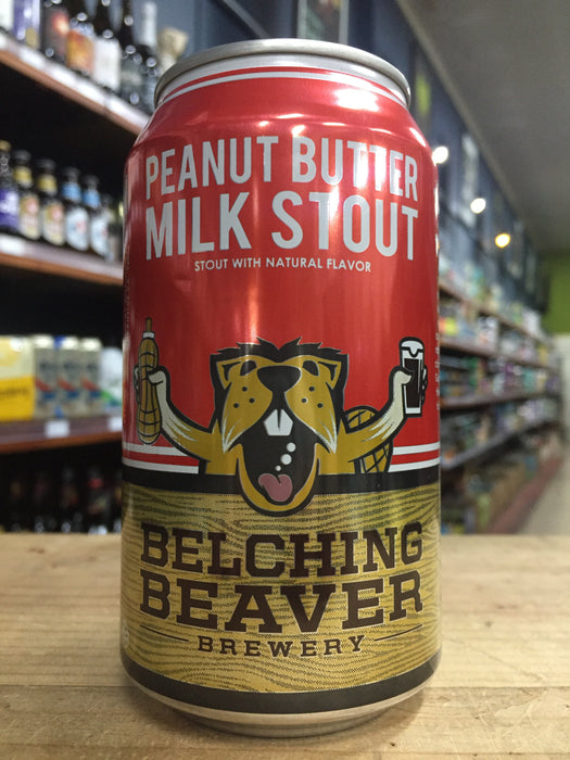 Belching Beaver Peanut Butter Milk Stout 355ml Can