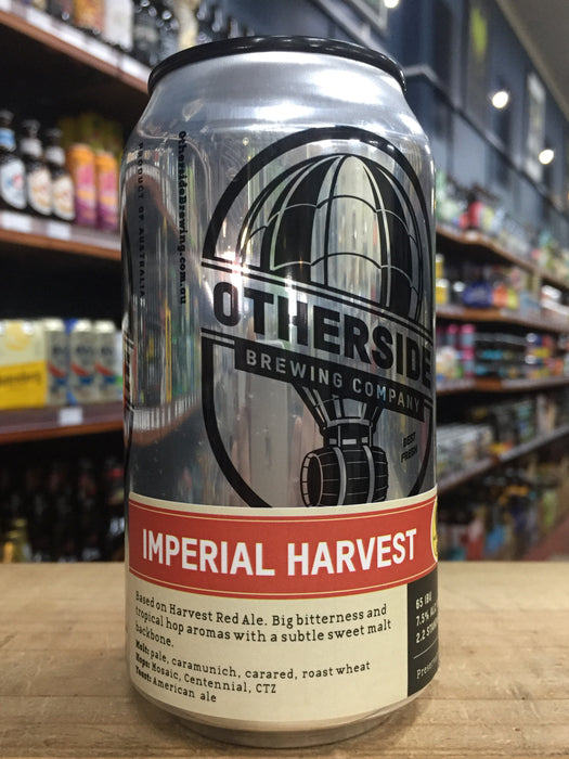 Otherside Imperial Harvest Red Ale 375ml Can
